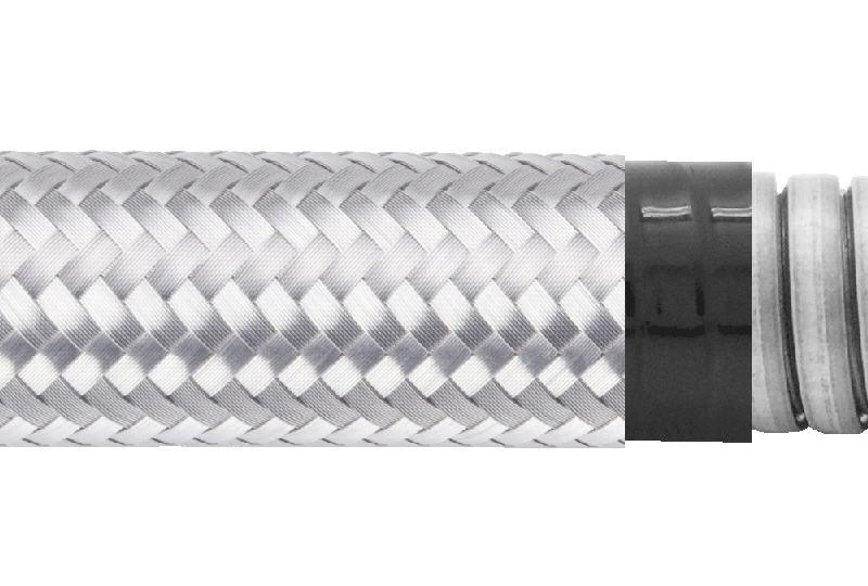 電線保護金屬編織軟管(防水防電磁波干擾) - PEG23PVCSB Series