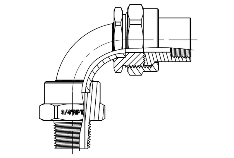 防爆軟管轉(zhuǎn)接頭