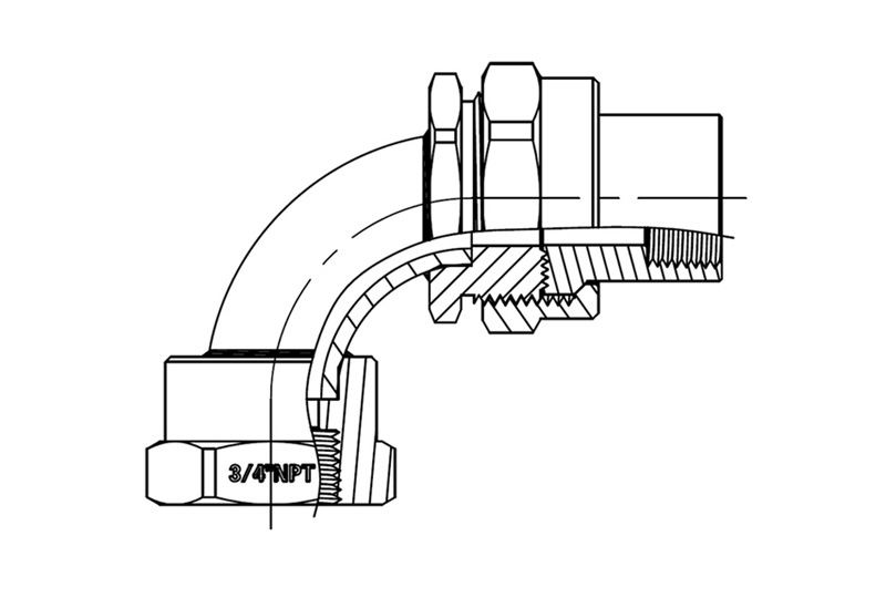 防爆軟管轉(zhuǎn)接頭
